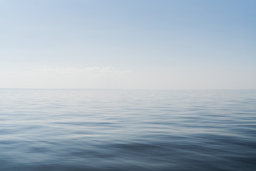 water surface in the bay on a sunny day