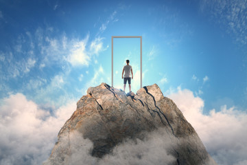 Poster - Promotion and success concept