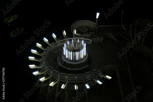Fotografía Underground lake in the Salt Mine Salina Turda