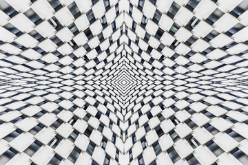 Fototapete - Architecture abstract fractal