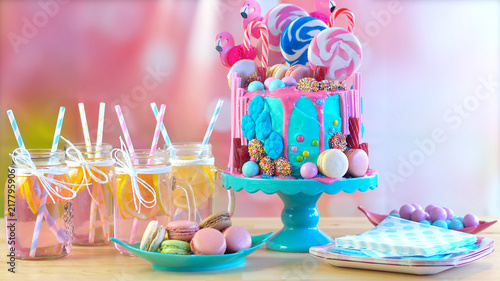 On Trend Candyland Fantasy Drip Cake For Children S Teen S