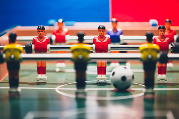 table football soccer game players (kicker)