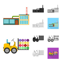 Wall Mural - Textile industry cartoon,black,flat,monochrome,outline icons in set collection for design.Textile equipment and fabrics vector symbol stock web illustration.