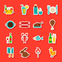 Poster - Picnic Grill Stickers