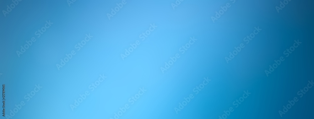 Light blue gradient abstract banner background - obrazy, fototapety, plakaty 