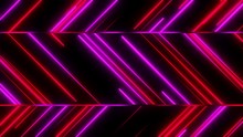 Zig Zag Streaks Of Light Colorful Abstract Animation Motion Background Seamless Loop Pink Magenta Red