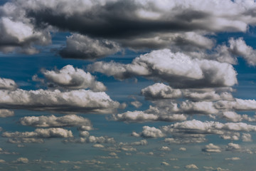 Wall Mural - sky landscape from clouds