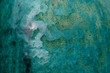 Blue green Pottery Glaze Abstract
