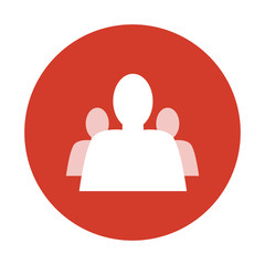 Fototapete - people conception icon vector design