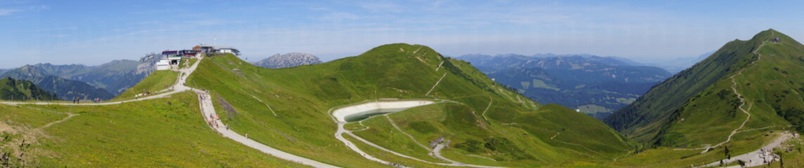 Poster - V. d.  KANZELWAND bis zum FELLHORN 
( Allgäuer Alpen - Oberstdorf - Kleinwalsertal )