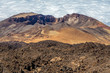 Dichte Wolkendecke über der Lavaformation am Teide-Vulkan