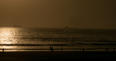 Poster - Sonnenuntergang am Strand