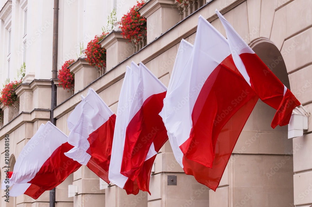 flagi Polski - obrazy, fototapety, plakaty 