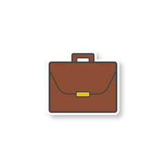 Wall Mural - briefcase patch