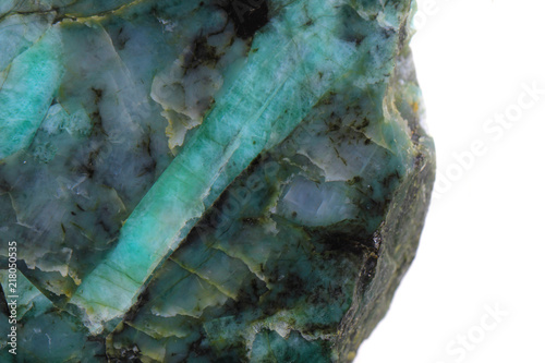 Fotomural natural emerald mineral texture