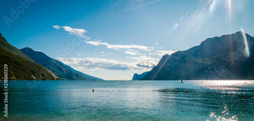 Cuadros en Lienzo Lake Garda is the largest lake in Italy