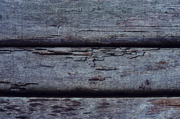 Old weathered wooden surface, full of cracks and scratches.