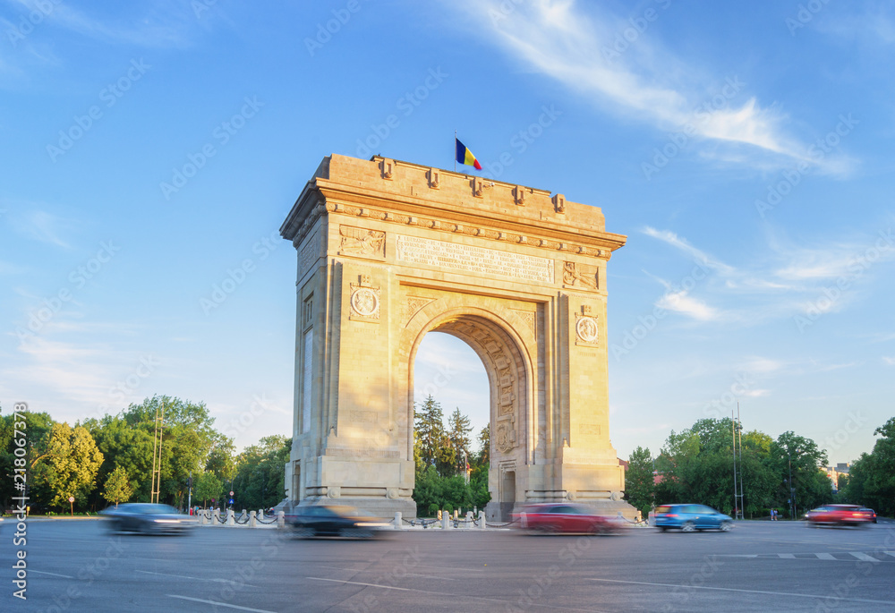 The Arch Of Triumph - Bucharest - obrazy, fototapety, plakaty 