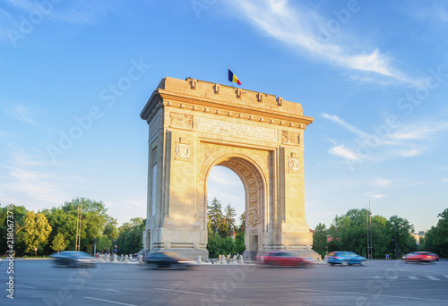 Fotomural The Arch Of Triumph - Bucharest