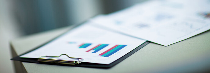 financial charts and graphs in the table