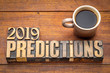 2019 prediction concept