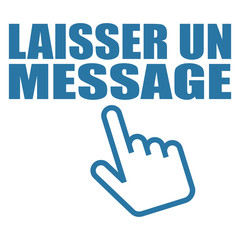 Poster - Logo laisser un message.