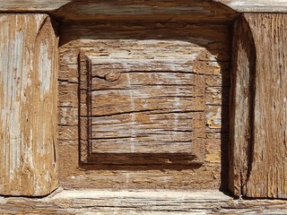 Wall Mural - Wooden door texture