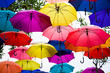 © Kavin - Colorful Umbrella Floating sky