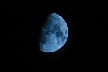Wall Mural - half blue moon