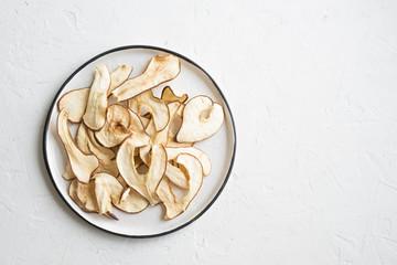 Canvas Print - Pear dehydrated chips