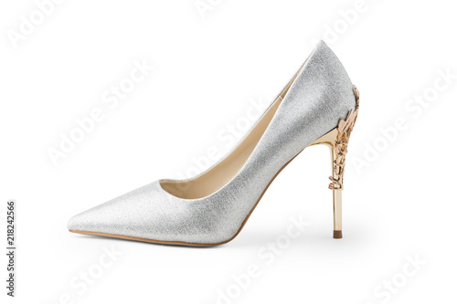 Fotografía Luxury high heels isolated on white background