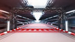 © LeArchitecto - illuminated race track finish line