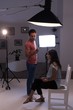© Wavebreak Media - Male photographer recording an interview using voice recorder