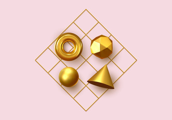 Poster - Abstract geometric background