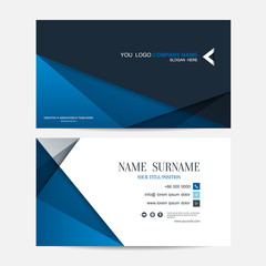 Business card vector background