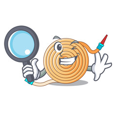 Sticker - Detective garden water hose cartoon