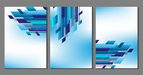 Aufkleber - Colorful trendy geometric flat elements of pattern memphis. Pop art style texture. Modern abstract design poster and cover template