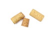 © dule964 - Wine corks isolated on white background, top view