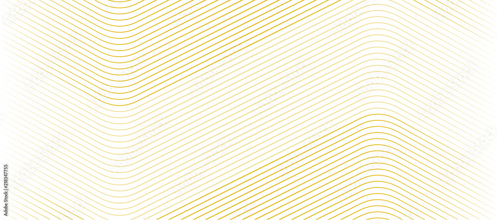 Vector Illustration of the gold pattern of lines abstract background. EPS10. - obrazy, fototapety, plakaty 