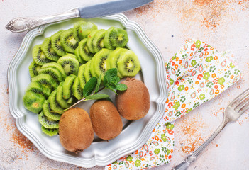 Canvas Print - fresh kiwi