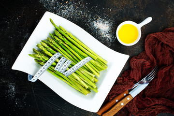 Canvas Print - green asparagus