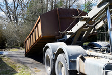 Truck Roll-off Dumpster