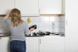 © pfheonixx22 - Woman doing the dishes at home