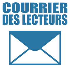 Sticker - Logo courrier des lecteurs.