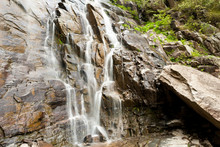 Hickory Nut Falls At Chimney Rock State Park, North Carolina