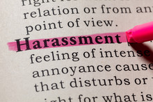 Definition Of Harassment