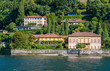 Villa Pizzo in Cernobbio, beautiful village on Lake Como, Lombardy, Italy.