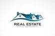 Real Estate Houses Logo. Vector illustration
