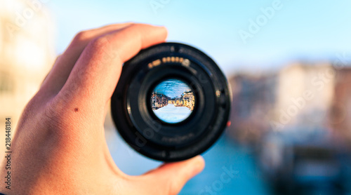 Fotomural Venice Italy through the lens