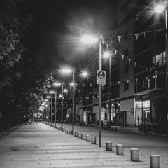 Street at night